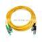High Quality ST UPC FC APC Duplex Single mode G657A G652D Fiber Optic Patch cord Fiber Jumper