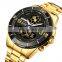 SKMEI 1839 Brand Luxury Stainless Steel Wholesale Men Waterproof Analog Digital Watch