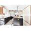 White&Black Two Pac Paint Modern Kitchen Design Modular Lacquer Kitchen Cabinets