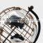 hot selling iron black educational toy decorative gemstone globe terrestre for kids