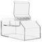 Retail Candy Bin With Scoop Holder Food Clear Storage Container Box Acrylic