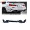 MP Style Gloss Black Car Rear Bumper Diffuser Lip  for BMW New 3 series G20 M Sport &M Tech Bumper 2019 2020
