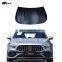CLY Car Bumper Bonnet For 2019+ Mercedes A class W177 Facelift A45 AMG Engine Bonnet Aluminum Engine Hood Iron Engine Cover