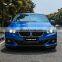 Hot sale car kit front lip side skirt diffuser front lip black pp auto parts for bmw