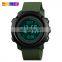 SKMEI 1427 Men's Sport Japan Digital Movement Multi-function Plastic Band LED Smart Watch