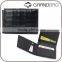 Genuine Crocodile Parttern Leather ID Card Holder Credit Card Case for Women