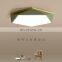 Fashion Nordic LED Ceiling Light Bedroom Personalized Makaron Polygon Five Pointed Star LED Ceiling Light
