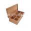 Bamboo Tea Box Storage Premium Durable Kitchen With Lid Bamboo Storage Box Pantry Organizer Home Storage & Organization