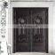 Unique home designs hot sale decorative cast aluminum security door made in China