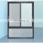 aluminium new sliding window profile 4 track sliding window profile with tempered lowe glass