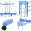Factory direct supply mobile multi-layer drying rack towel floor folding double pole three layer drying rack hanger
