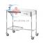 HC-M037 Factory Price hospital trolley Cart medical Stainless steel clean Wound Cart trolley for hospital