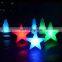 snowing Christmas tree lights led /Holiday outdoor led Christmas lights decoration PE plastic led tree star snow lighting lamp