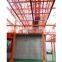 Sand blasting line for enamel water heater production