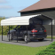 Easy Installation Partially or Fully Enclosed  Steel structure tube frame carport barn