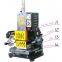TAM-90 Mini Semi-Automatic Single Color Letterpress Intermittent Leather Stamping Machine for business card printing
