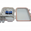 8 Cores FTTH Nap Box Outdoor ABS Plastic 8 Cores FTTH Termination Box Support 1x8 PLC Splitter 8 Port Cable Ports