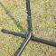 White Powder Coated Heavy Duty Outdoor Hanging Hammock Stands Garden Patio Hammock Chair Portable Household Steel Frame Rattan