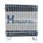 Galvanized stacking wire foldable mesh container