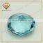 Good Quality and Low Price Of Round Shape Bule Glass Gemstone For Wedding Jewelry