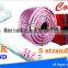 various color 3 strands twisted pp rope diameter 3.0MM - 60.0MM