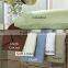 Hotel bedding set solid or white color 100% cotton stripe fabric