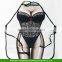 Black Lingerie Hilarious Sexy Flirty Lace Funny BBQ Party Apron For Women