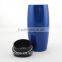 Promotional double wall stainless steel travel mug with flip -up lid