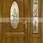 luxury design USA and Canada market fiberglass entry door with side lites