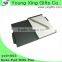 convenient aluminum notebook with pen