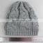 100% acrylic heather knitted beanies unisex