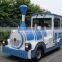 colorful electric tourist trackless train with competitive price