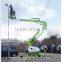 10 m to 18 m trailer mounted articulating boom lift