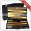 Professional Custom Antique Leather Backgammon Set And Backgammon Board