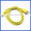 Hot Selling Factory Prices Round Braided Design Micro USB Data Cable for Samsung Galaxy S6 edge , USB Charger Cable