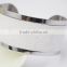 High Quality Stainless Steel Cuff Bracelet White Leather Wrap Bangle                        
                                                Quality Choice