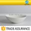 8.75" round white durable ceramic pasta bowl