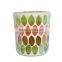 Citrus series mosaic glass plate for wedding decoration