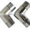 handrail crossbar stainless steel 40*40mm 4 way pipe square tube connectors