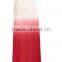 Fold Over Waist Rayon Ombre Ruffles Maxi Skirt