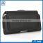 customized back clip mobile phone leather flip case for iphone