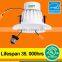 OKT Commercial 4 in. 9W retrofit kits LED White Trim for USA Market