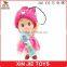 meet EN71 standard plush doll pendant 5inch lovely doll type plush keychain eco-friendly plush material keychain toys