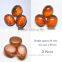 105.70 Ct Orange Star Sapphire 6 Rays Lab Created Stone