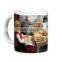 11 OZ White Decal Ceramic Promotional Gift Christmas mug,ceramic mug price
