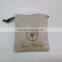 organic drawstring cotton jewelry pouches