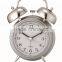Two bell ring quartz sweep alarm clock