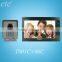 9" Lcd door remote unlock color hand-free video door phone intercom