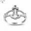 New model fashion jewelry 925 sterling silver anchor ring