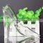 beautiful transparent crystal shoes figurines gifts